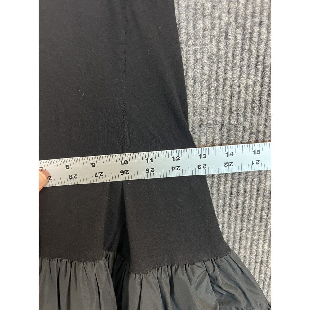 CO Tank Dress Womens XS Black Sleeveless Tiered Skirt Timeless Modern - Picture 11 of 13
